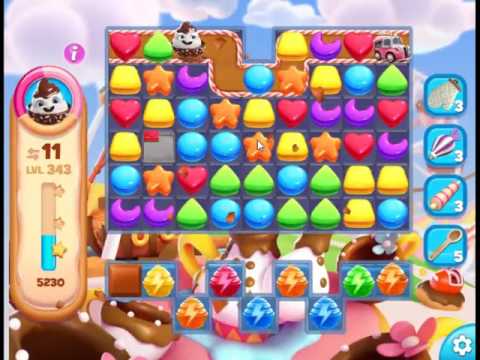 Cookie Jam Blast Level 343 - NO BOOSTERS 🍪 | SKILLGAMING ✔️