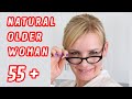 Choose Me Attractive Beautiful Natural Older Women Over 55 Stockings Lingerie High Heels