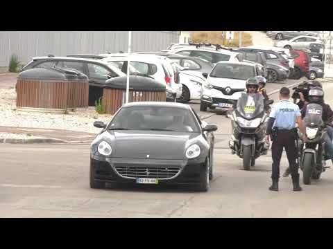 Mourinho arrives at Benfica training ground ahead of anticipated appointment.