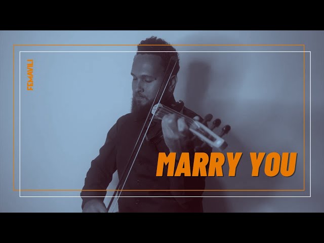 Imagem de capa do vídeo Marry You - Bruno Mars (violin cover by FEMAVILI)