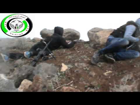 اشتباكات بين عناصر لواء غزة حوران وقوات النظام على جبهة كفر شمس في ريف درعا