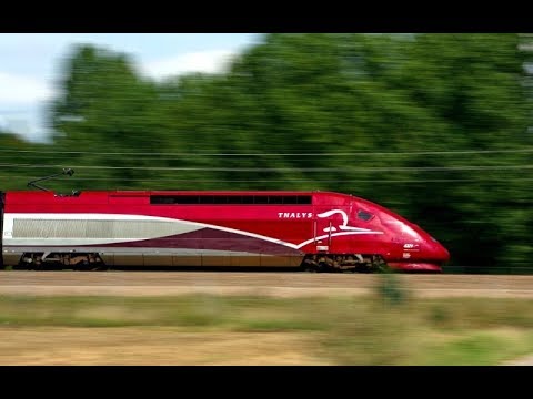 Thalys High Speed Train, Paris Nord to Rotterdam Centraal