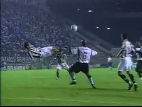 Santos 4 x 2 Corinthians 2002 Bicycle Kick Goal Rádio Globo