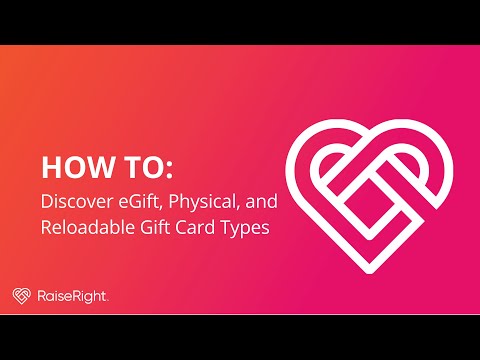 How to Discover eGift, Physical, and Reloadable Gift Card Types (Mobile App)