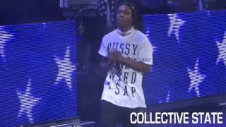 A$AP Rocky Smokes Weed w/ Fans &amp; Performs &quot;Purple Swag&quot; Live In Irvine | HD 2013