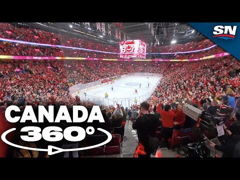 Canada's 4 Nations OT Winner In 360°