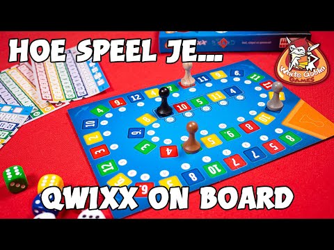 Hoe speel je... Qwixx On Board #whitegoblingames