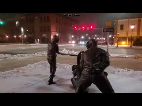 01-10-2022 Williamsport & Allenwood, PA - Snow Squalls Blast Central PA With White-Out Conditions