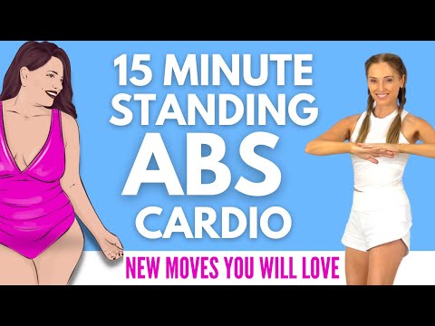 Séance cardio abdominaux debout de 15 minutes : pour des abdos, un tronc, un ventre et une taille...