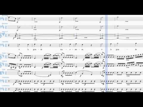 Madamina! Il catalogo è questo - Karaoke (instrumental orchestra accompaniment w/ lyrics & score)