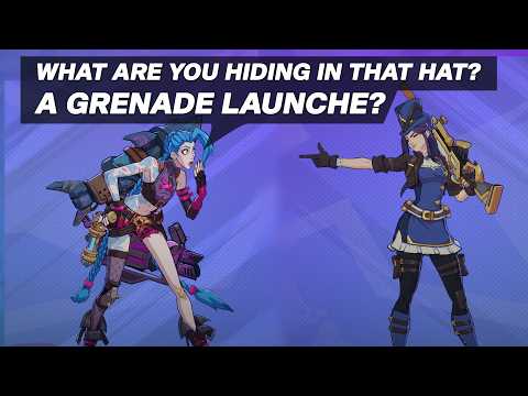 2XKO Caitlyn's - Unique Interactions, Taunts and other Voicelines