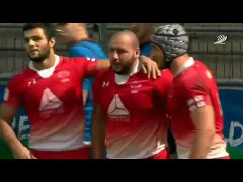 luka goginava try against France  ( World Rugby Under 20 Championship - 2016 - Georgia-France 24-27)