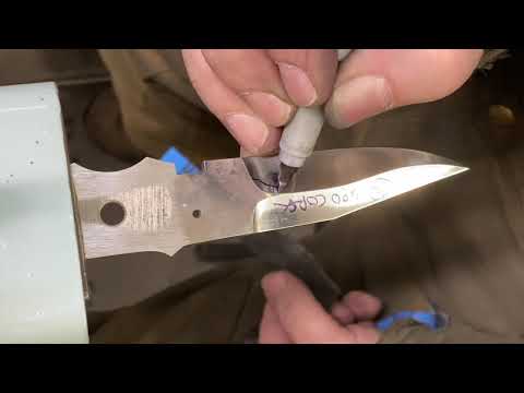 How To Handsand a Mirror Finish! Knife making Tutorial: Zac Buchanan Knives - Mirror Polish Blade