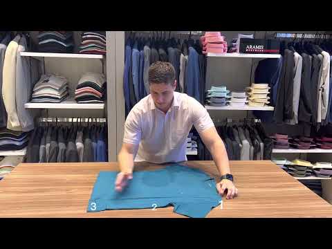 Como dobrar camiseta em 3 segundos