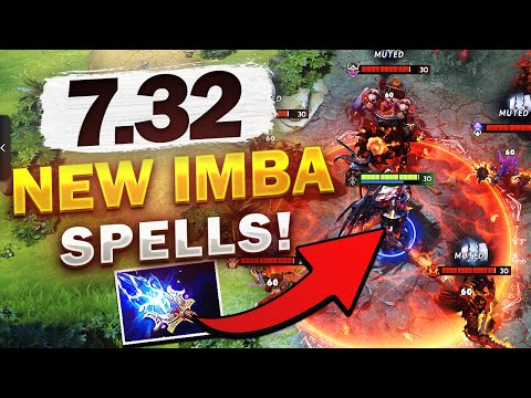 7.32 PATCH UPDATE Dota 2 - NEW IMBA SPELLS!