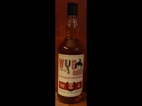 Whiskey Review: #368 Wyo Rodeo Canadian 12yr Whisky