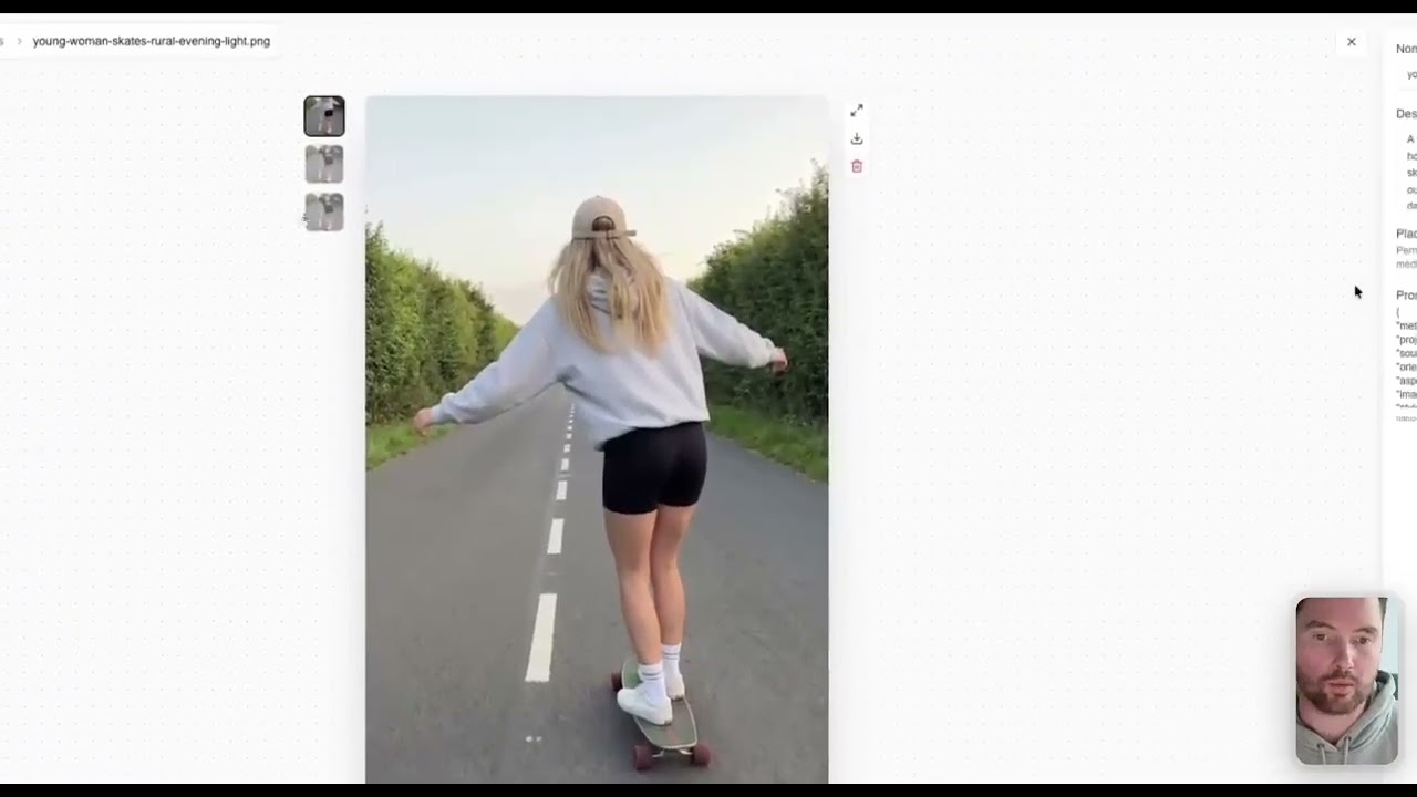 Démo génération d'images Hoox