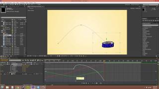 After Effects CS6 Tutorial - 27 - Position Value in the Graph Editor