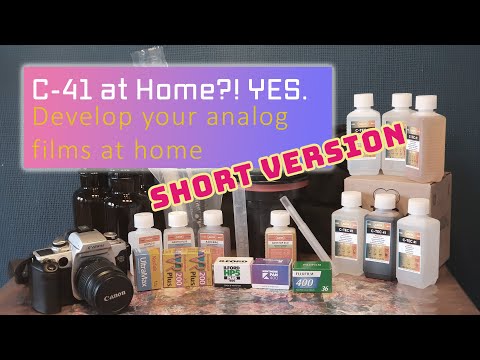 C-41 Color Negative Development, From Scratch Step by Step (ADOX) - Short version