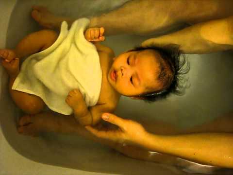 Isaac Swimming at Home 2