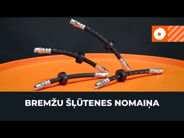 Noskatieties video ceļvedi par to, kā nomainīt Bremžu šļūtene uz VW TOURAN