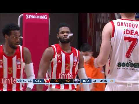 ABA Liga 2020/21 highlights, Semi-Finals, Round 1: Crvena zvezda mts - Igokea (3.5.2021)