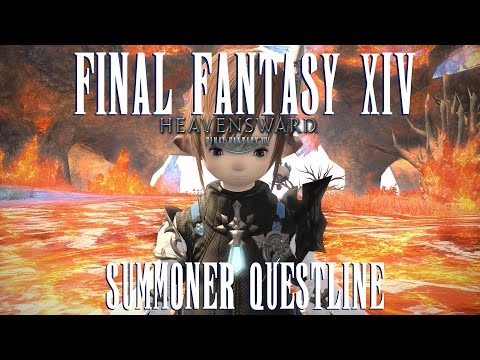Final Fantasy XIV - Summoner Level 50 - Job Quest 7 - A Fitting Tomestone
