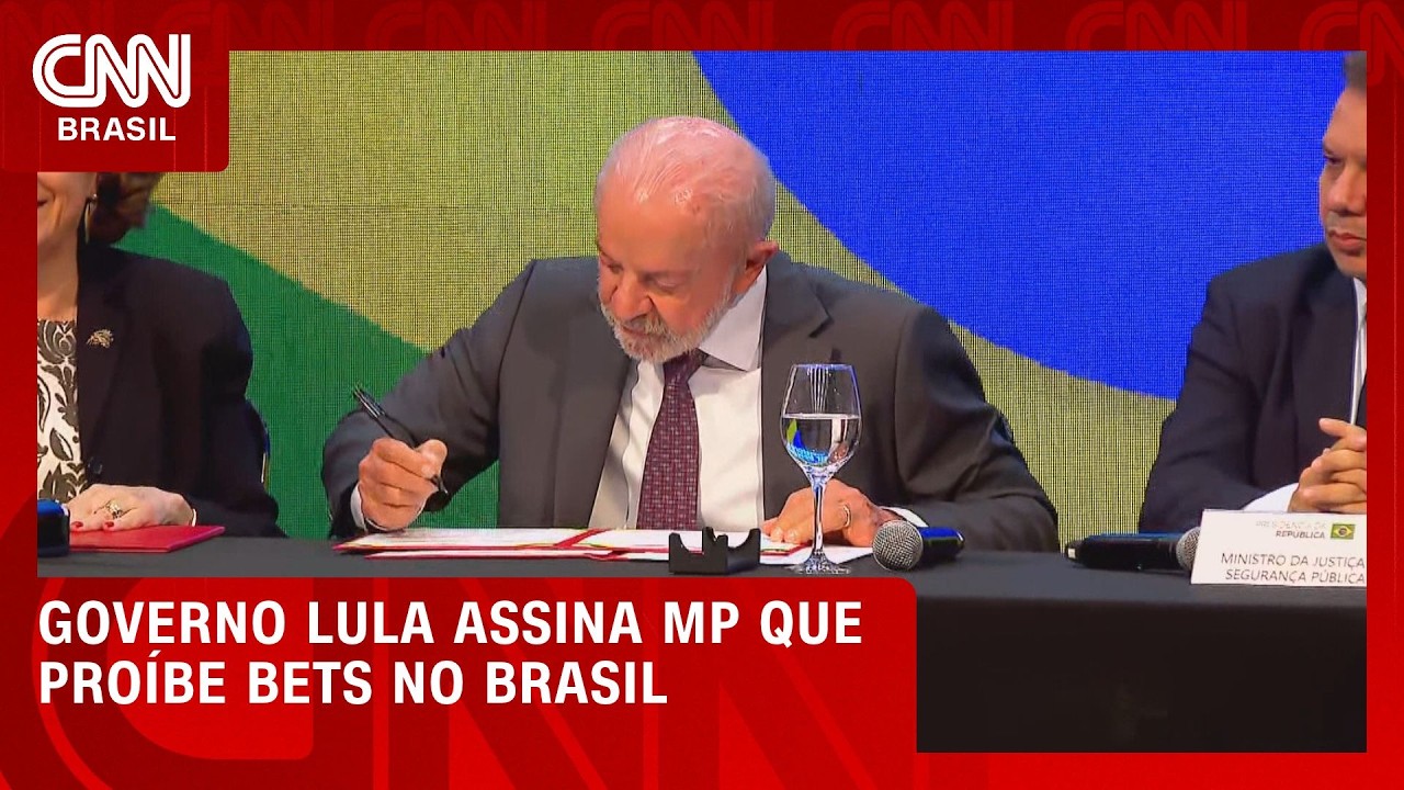 Governo Lula assina MP que proíbe bets no Brasil | HORA H