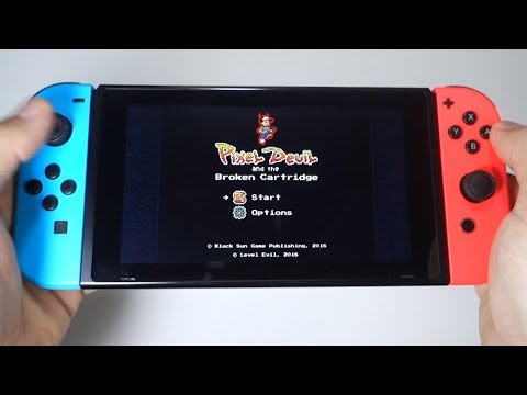 Pixel Devil and the Broken Cartridge Nintendo Switch gameplay