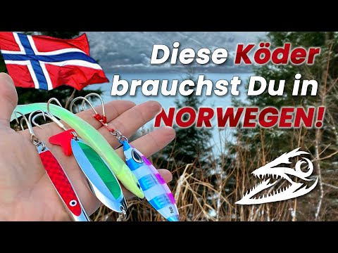 Die besten Angel-Köder für Norwegen vom Ufer! Tipps Tricks + Einkaufsliste Kunstköder!