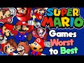 Ranking Every Mario Game