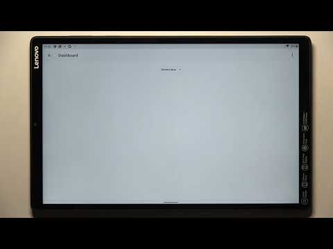 LENOVO TAB M10+ How To Check Total Screen Time