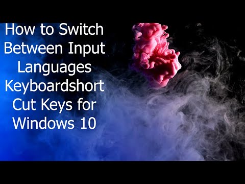 How to Change Input Language in Windows 10,11 | Keyboard Shortcut Keys for Windows  Tips & Tricks