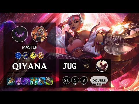 Qiyana Jungle vs Lee Sin - EUW Master Patch 12.3