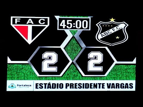 Gols e lances de Ferroviário x ABC-RN