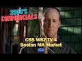 2000 S Commercials CBS WBZ TV 4 Boston MA Market 2003