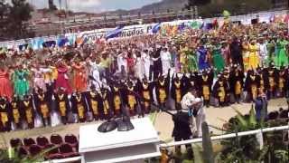 preview picture of video 'Noche Cultural Honduras 2013 Dedicacion del Templo de Tegucigalpa'