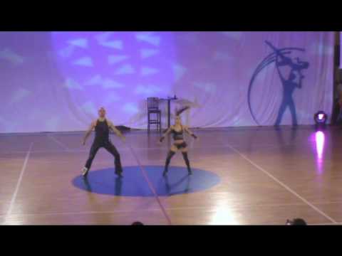 Europameisterschaft Verlika Gorica 2009 Neven Ivic & Ivana Mihalic Footwork.wmv