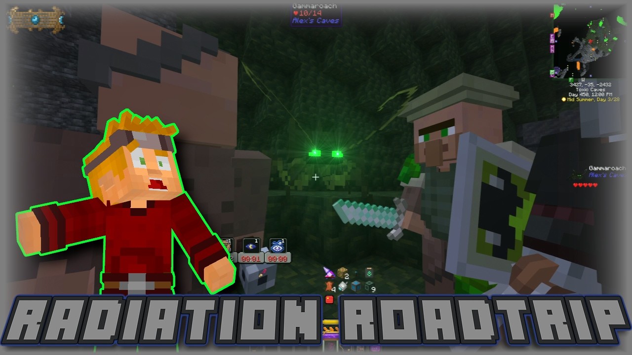Modded Minecraft - "Radiation Roadtrip" - Ooze and Aahs!