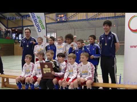 Jugendfußball Hamburg (27.2.2011)  Hamburger Hallenmeisterschaft  U 11  -  Siegerehrung