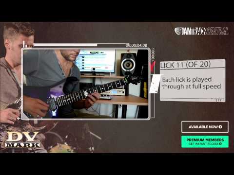 Twenty II-V-I Fusion Licks At Jamtrackcentral.com