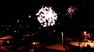 preview picture of video 'HAPPY NEW YEAR 2011 in Kristiansand (Filmed with Samsung i8910 omnia HD) movie by Geir Stangeland'