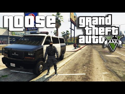 GTA 5: LSPDFR Noose Patrol - Massive Gas Station Shootout!