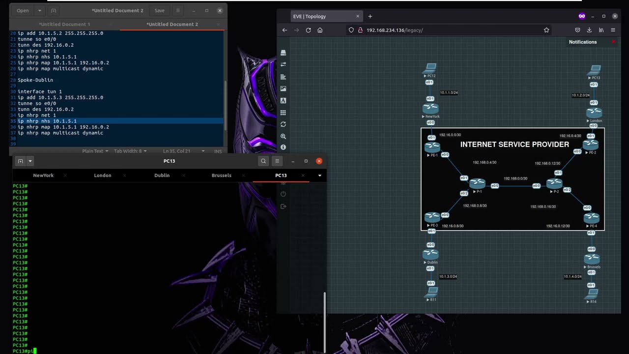 02-DMVPN PHASE 1 (DYNAMIC MAPPING)