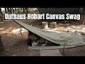 Outhaus Hobart Canvas Swag 900 - Winter Bushcraft