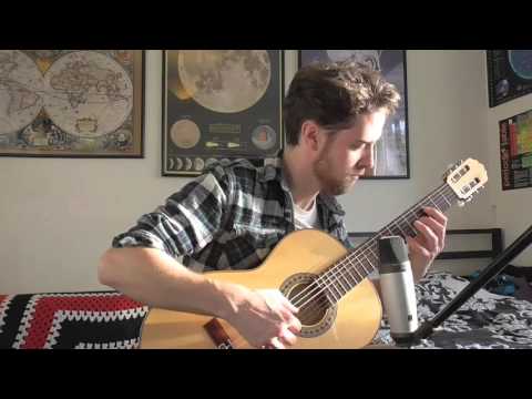 Super Mario Bros. 2 Main theme on classical guitar - Tom Janes
