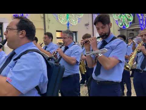 Banda di Rutigliano 19/08/24 - Marcia Sinfonica "Caserta" F.Marchesiello - Montescaglioso (MT)