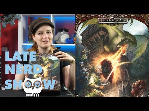 DSA5 Einsteigerbox "Das Geheimnis des Drachenritters" Review | Late Nerd Show 246