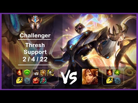 KR Challenger Replays Support Thresh vs Leona Ep.4094