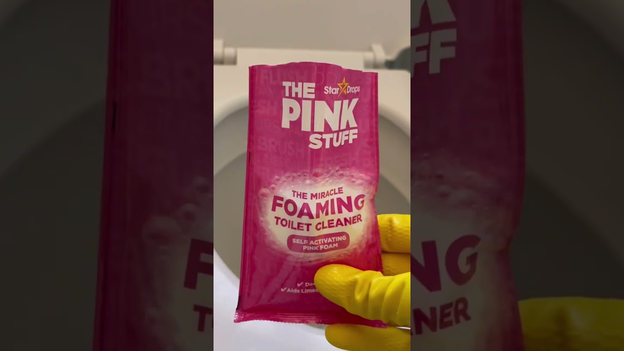 Watch video Pink stuff foaming toilet cleaner #shorts #cleaningmotivation #cleaning #cleaningtips #satisfying Now Pink stuff foaming toilet cleaner #shorts #cleaningmotivation #cleaning #cleaningtips #satisfying